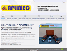 Tablet Screenshot of aplimec.com